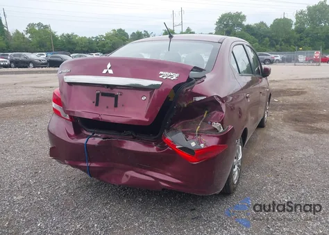 2017 Mitsubishi Mirage G4 Es from USA, damaged, VIN ML32F3FJ9HHF13291